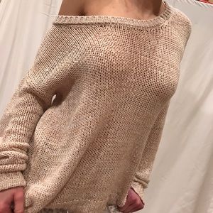 Comfy tan sweater